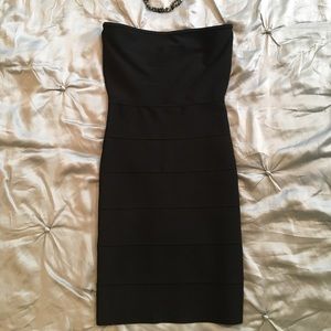 BCBG Maxazria Strapless Bodycon Dress